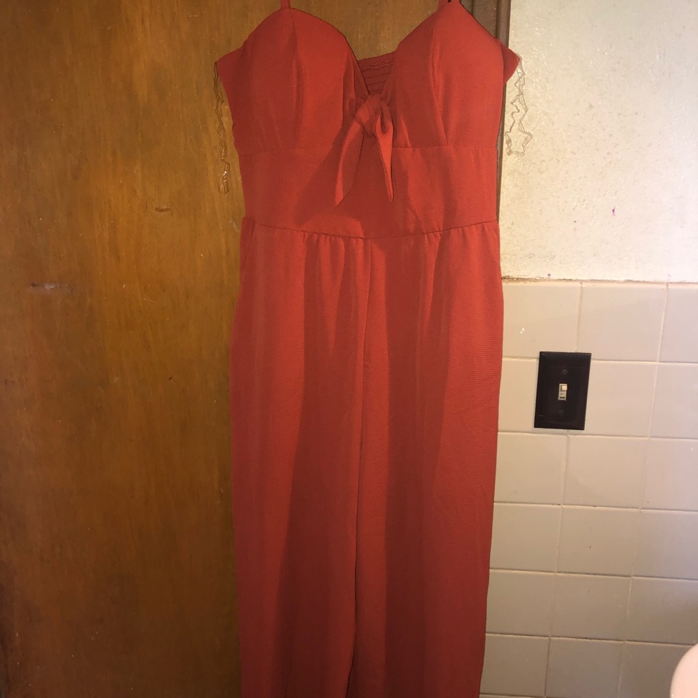Red-Orange romper, xl